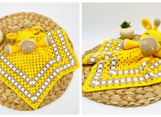 Giraffe Lovey Free Crochet Pattern