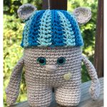 Happily Hooked Kindness Monster Free Crochet Pattern