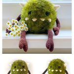 Harry the Furry Monster Free Crochet Pattern