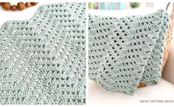 Heirloom Baby Blanket Free Crochet Pattern and Video Tutorial