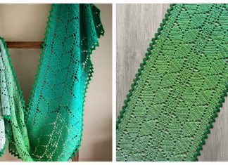 History of the Leaves Wrap Free Crochet Pattern