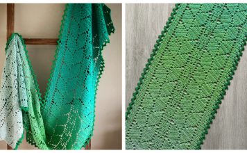 History of the Leaves Wrap Free Crochet Pattern