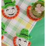 Luck Leprechaun Coasters Free Crochet Pattern