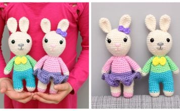 Mini Bunny Amigurumi Free Crochet Pattern
