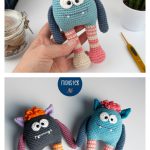 Monster Amigurumi Crochet Pattern
