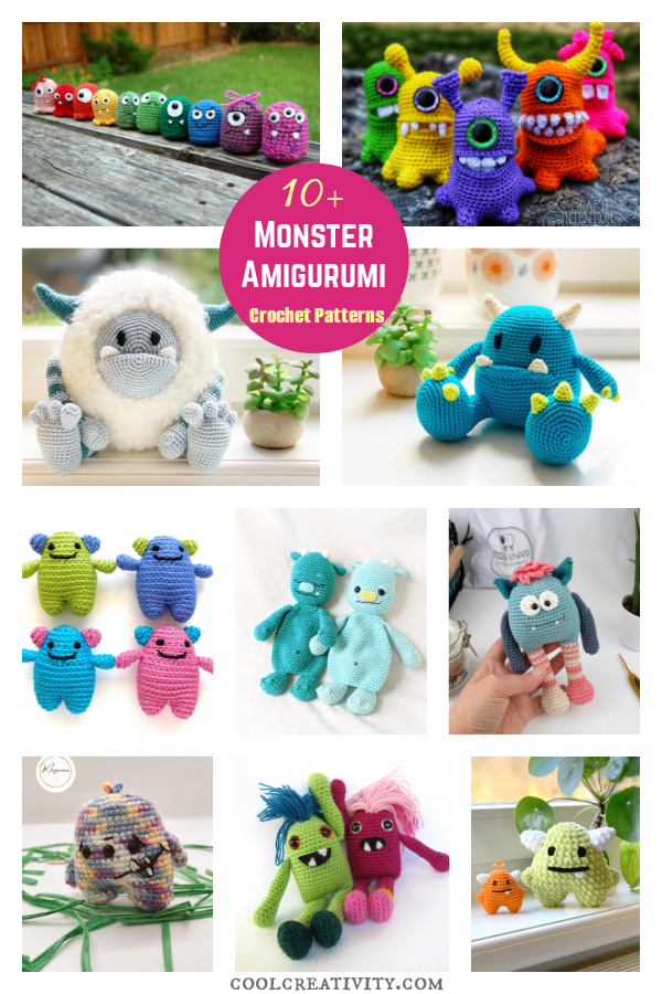 Monster Amigurumi Crochet Patterns 