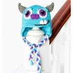 Monster Beanie Hat Free Crochet Pattern