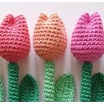 Tulips Flower Free Crochet Pattern