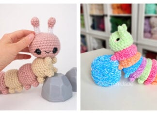 10+ Cuddly Caterpillar Amigurumi Crochet Patterns