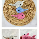 Amigurumi Whale and Narwhal Free Crochet Pattern