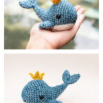 Baby Whale Toy Free Crochet Pattern