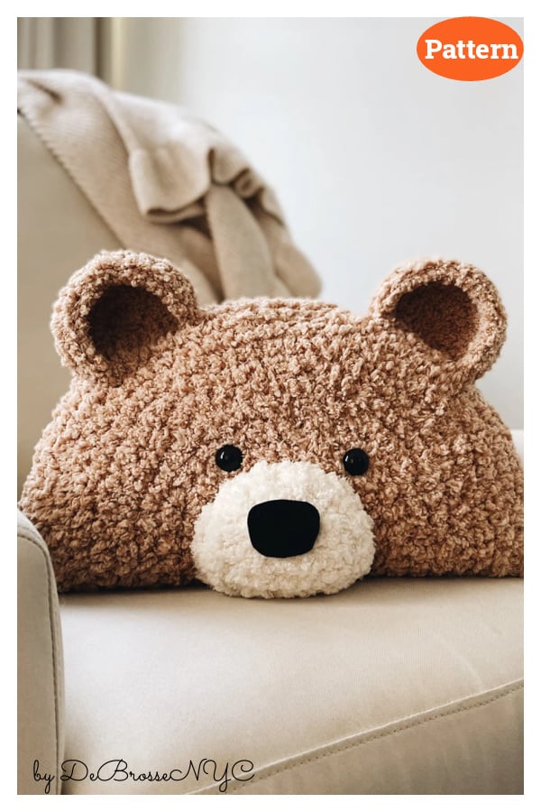 Bear Pillow Crochet Pattern