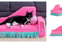 Pet Cat Lounger Free Crochet Pattern