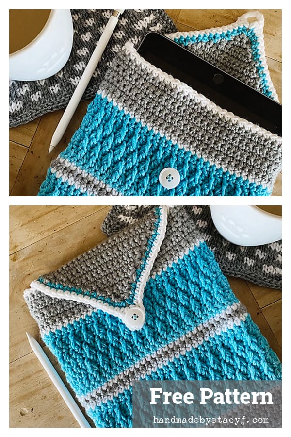 Cozy Tablet Tote Free Crochet Patter