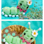 Cute Caterpillar Toy Crochet Pattern