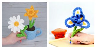 Flower Pen Cozy Crochet Patterns