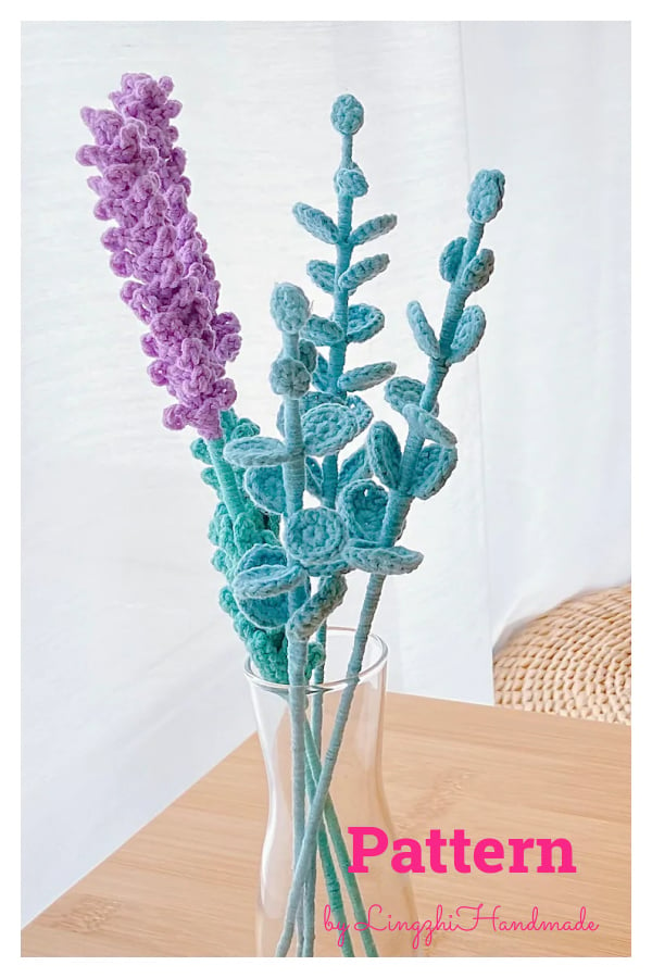 Lavender Bouquets Crochet Pattern