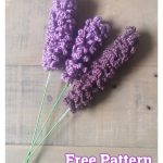 Lavender Plant Free Crochet Pattern
