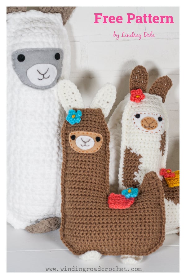 Mama Llama Cuddler Free Crochet Pattern