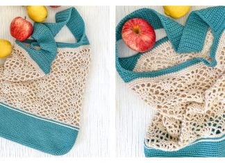 Market Tote Bag Free Crochet Pattern