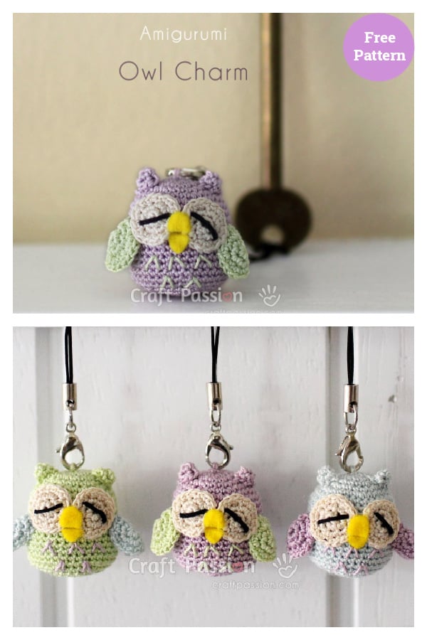 Mini Amigurumi Owl Free Crochet Pattern