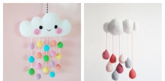 Rain Cloud Amigurumi Crochet Patterns