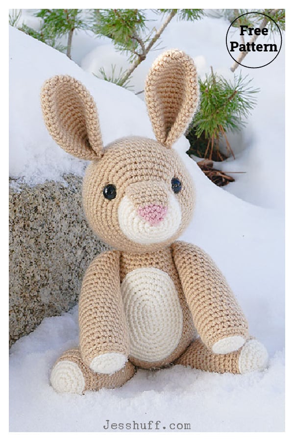 Rose the Rabbit Amigurumi Free Crochet Pattern