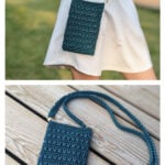 Smartphone Bag Free Crochet Pattern and Video Tutorial