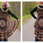 Spring Sun Mandala Vest Free Crochet Pattern