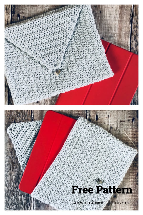 Tablet Envelope Free Crochet Pattern