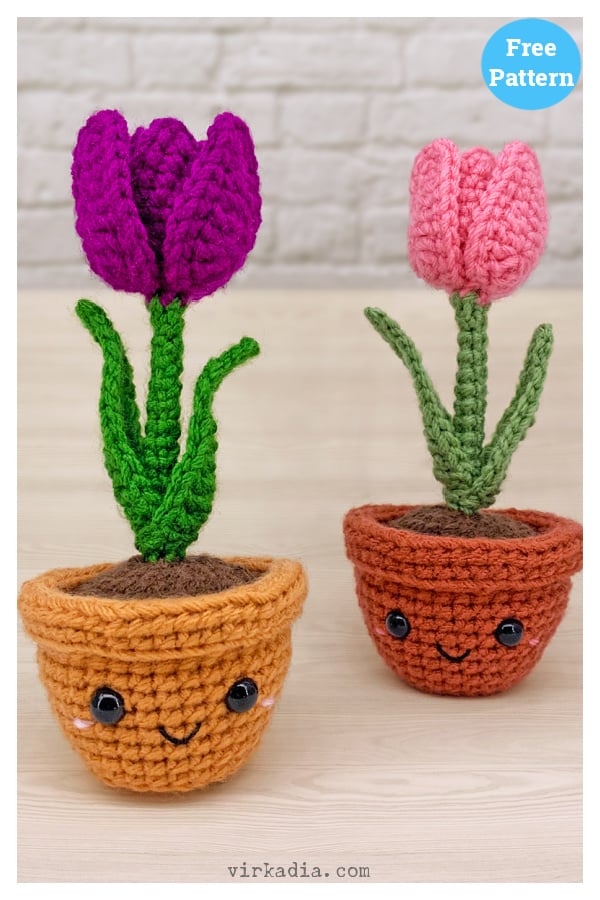 Tulip Cutie Free Crochet Pattern