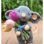 Tulip the Mouse Free Crochet Pattern