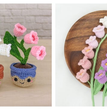 10+ Lily of The Valley Flower Crochet Patterns