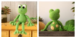 Amigurumi Freddy Frog Free Crochet Pattern