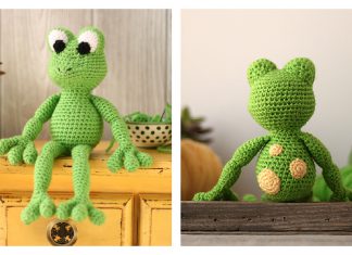 Amigurumi Freddy Frog Free Crochet Pattern
