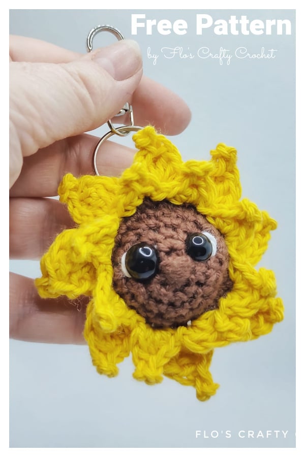 Emma's Sunflower Buddy Free Crochet Pattern
