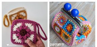 Granny Coin Purse Crochet Patterns