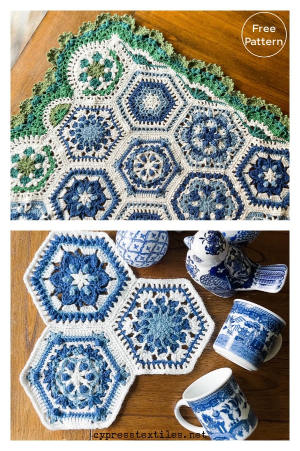Heirloom Collection Blanket Free Crochet Pattern