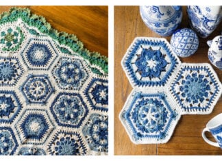 Heirloom Collection Blanket Free Crochet Pattern