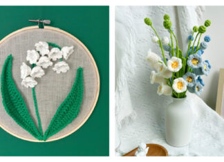 Lily of the Valley Flower Crochet Patterns