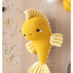 Luigi the Goldfish Free Crochet Pattern