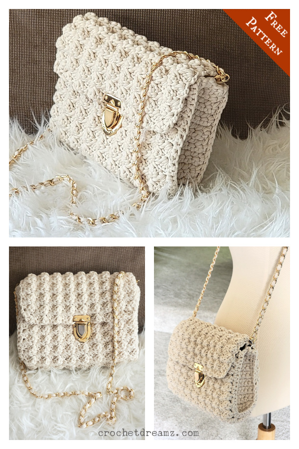 Luxe Handbag Free Crochet Pattern 