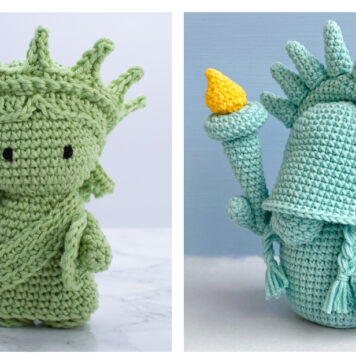 Statue of Liberty Amigurumi Crochet Pattern