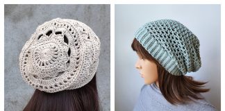 Summer Slouch Hat Crochet Patterns