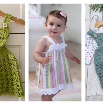 Baby Pinafore Crochet Patterns