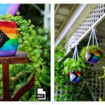 Pride Planter Cozies Free Crochet Pattern
