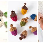 10+ Amigurumi Acorn Crochet Patterns