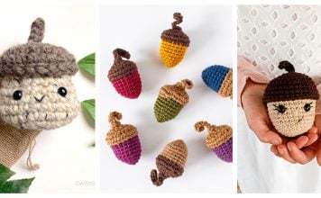10+ Amigurumi Acorn Crochet Patterns