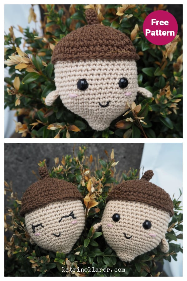 Acorn Buddy Free Crochet Pattern