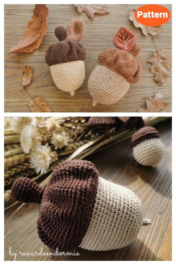 Acorn Crochet Pattern